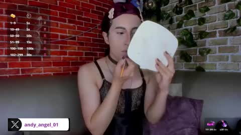 andy angel online show from February 4, 9:14 am