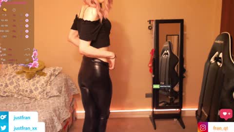 Fran  online show from January 10, 9:53 pm