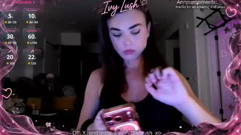 ivylush xo online show from July 16, 2:06 am