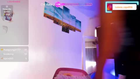 lesly lorena online show from January 29, 8:35 pm