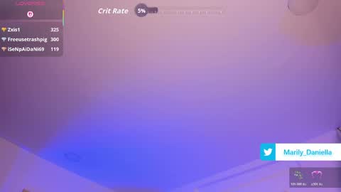 Marily Daniela online show from April 8, 12:12 am