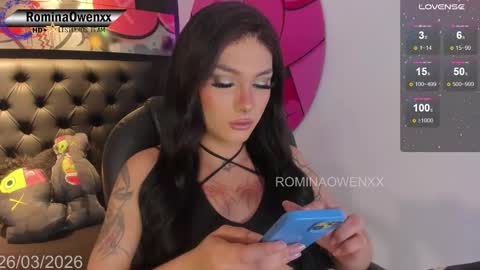 ROMINA OWEN online show from March 26, 6:39 am