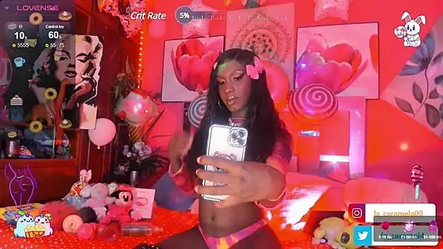 Snapshot of Dulcee_kandy chatting on January 23, 1:35 pm Dulcee kandy online show from January 23, 1:35 pm