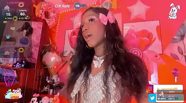 Snapshot of Dulcee_kandy chatting on February 2, 8:35 am Dulcee kandy online show from February 2, 8:35 am