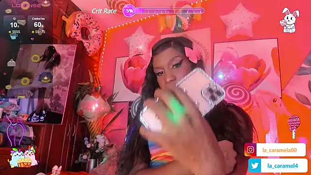 Snapshot of Dulcee_kandy chatting on February 3, 9:08 am Dulcee kandy online show from February 3, 9:08 am