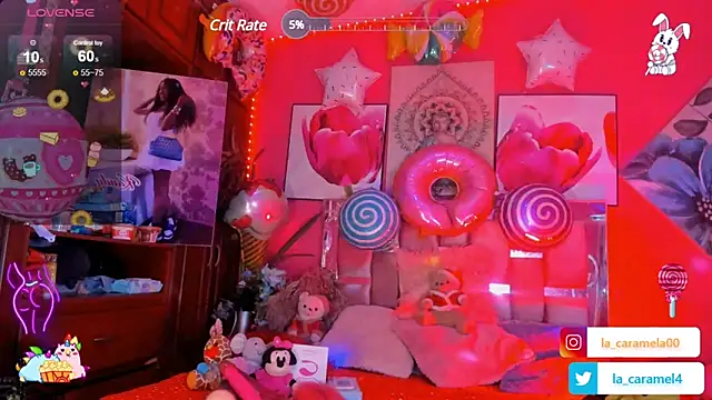 Snapshot of Dulcee_kandy chatting on February 16, 12:10 pm Dulcee kandy online show from February 16, 12:10 pm
