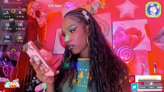 Snapshot of Dulcee_kandy chatting on February 28, 8:53 am Dulcee kandy online show from February 28, 8:53 am