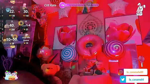 Snapshot of Dulcee_kandy chatting on March 18, 9:05 am Dulcee kandy online show from March 18, 9:05 am