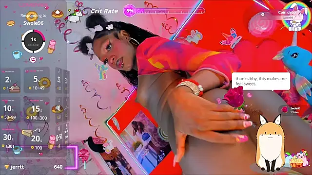 Snapshot of Dulcee_kandy chatting on September 22, 12:21 pm Dulcee kandy online show from September 22, 12:21 pm