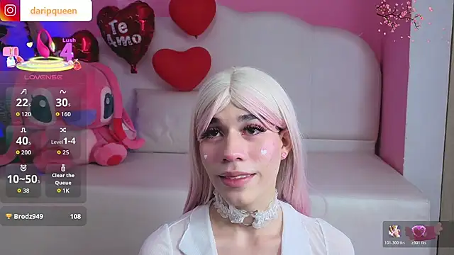 DaripQueen online show from February 24, 2:54 pm