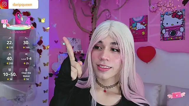 DaripQueen online show from March 6, 2:44 pm