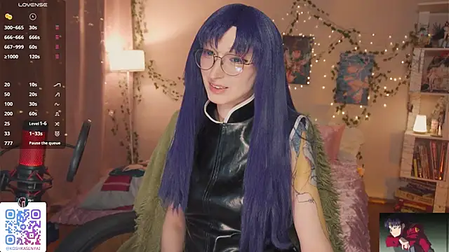 koshkasenpai online show from April 22, 4:30 am