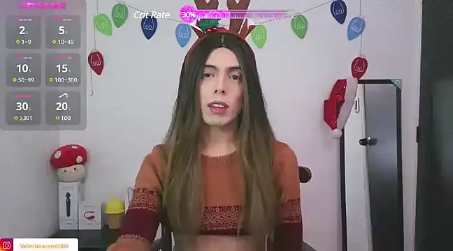 valentina crtti online show from December 21, 1:21 pm