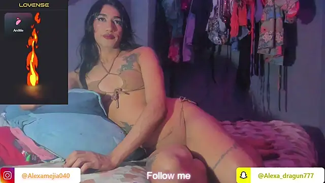 Alexadragunn4 online show from February 8, 7:26 am