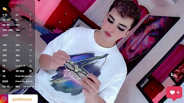 Yareth Rouss  online show from September 14, 4:18 am