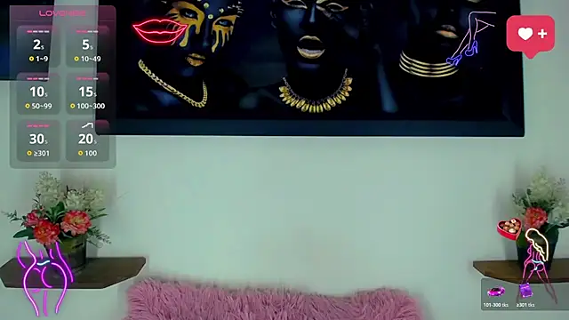 Darianna Atehortua online show from February 3, 6:40 am