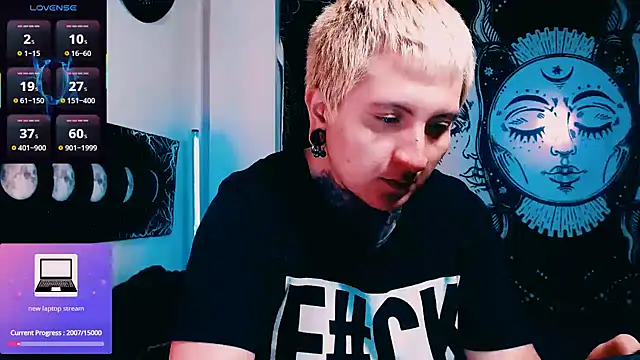 Marieblueeyes online show from February 20, 5:25 am